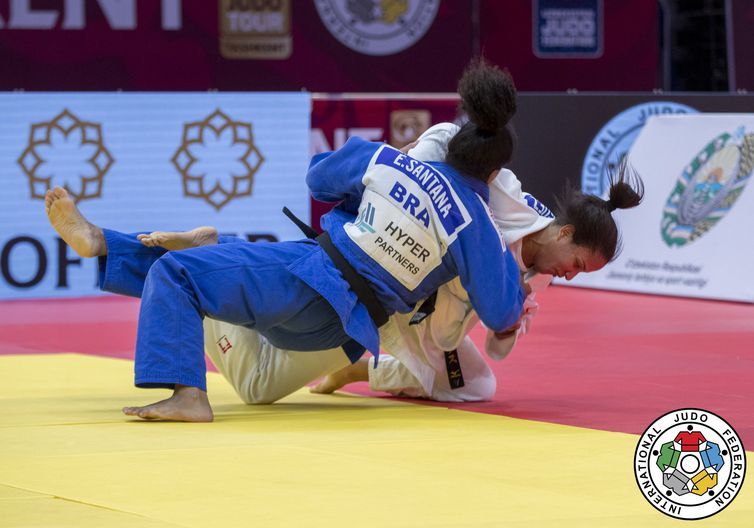 Judô brasileiro bate outra vez na trave no Grand Slam de Tashkent