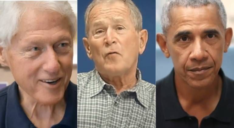 EUA: ex-presidentes, menos Trump, promovem campanha de vacinação 