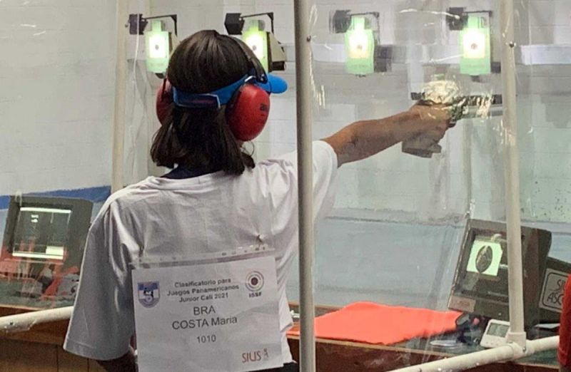 Tiro Esportivo: pentatleta Maria Costa se garante no Pan Júnior
