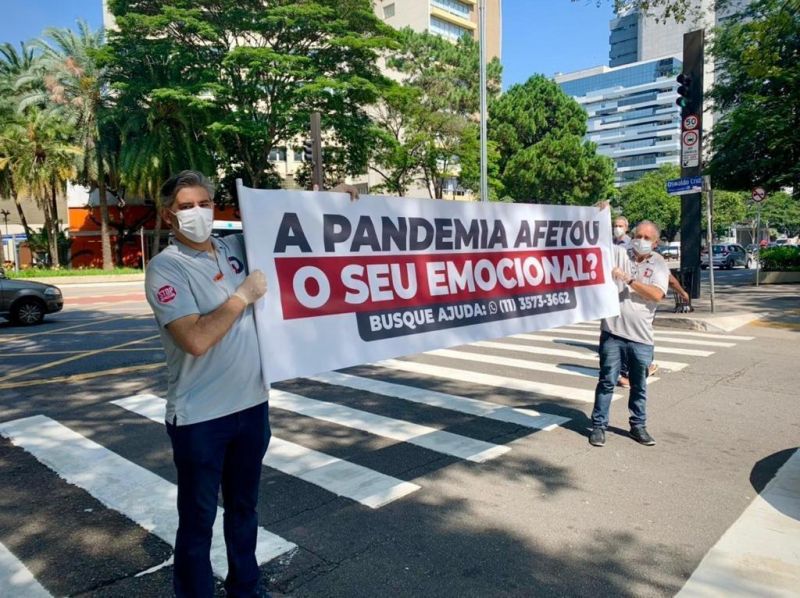 Campanha alerta para os riscos da depressão com piora da pandemia