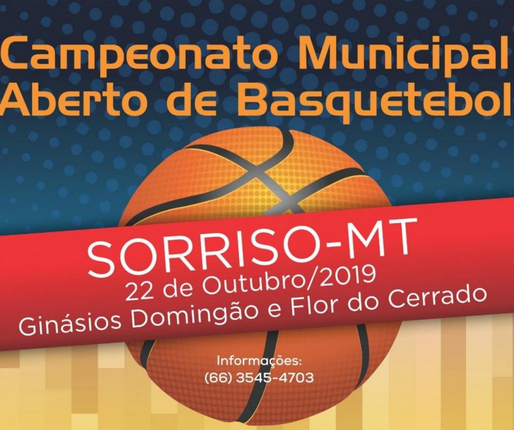 Sorriso terá Aberto de Basquetebol na próxima semana