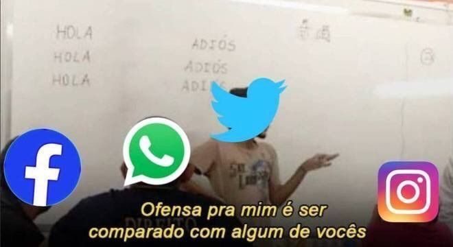 Veja os memes da internet após queda do WhatsApp e Instagram