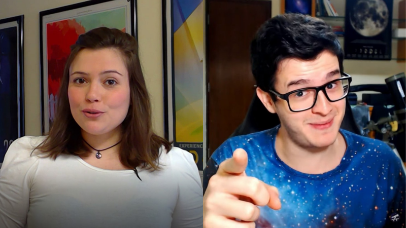 Youtubers divulgam ciência para ensinar de forma divertida