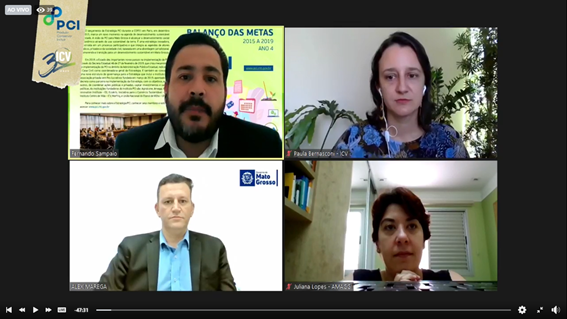 PCI apresenta 4º Balanço de metas