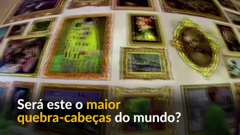 Será este o maior quebra-cabeças do mundo?