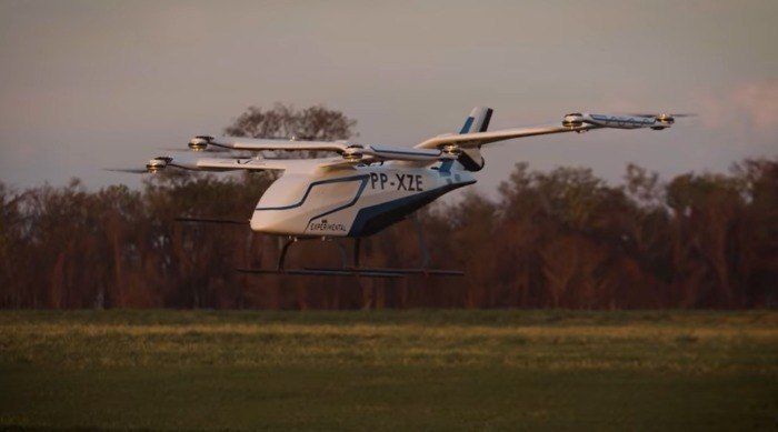 Embraer revela imagens de protótipo de carro voador