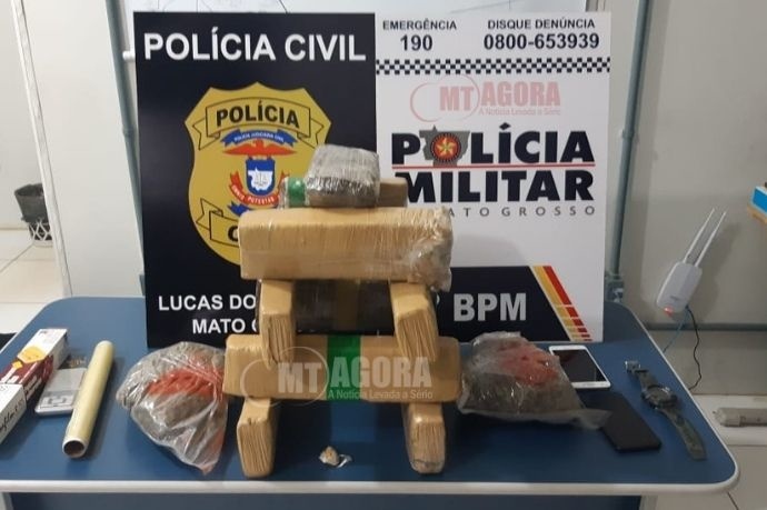 Operação integrada fecha boca de fumo e tira de circulação grande quantidade de drogas