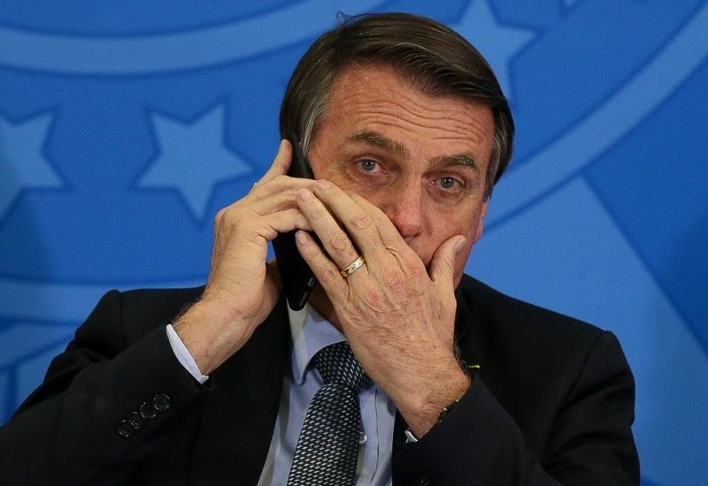 'Fui traído', diz Bolsonaro sobre vazamento de conversa telefônica