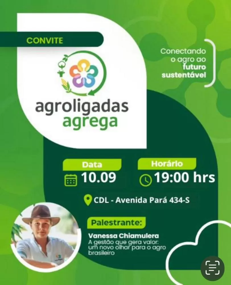 Agroligadas promove evento Agrega em Lucas do Rio Verde para conectar agro e sociedade