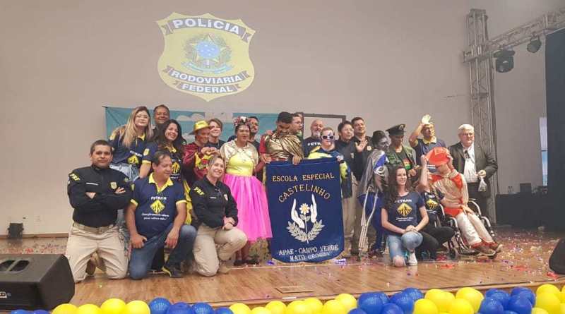 Escolas vencedoras da 16º edição do Fetran MT realizam viagem cultural para conhecer a sede da PRF em Brasília e apresentar as peças teatrais.