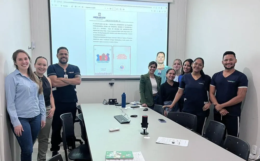 Hospital São Lucas promove 3ª capacitação sobre fluxo de atendimento a vítimas de violência