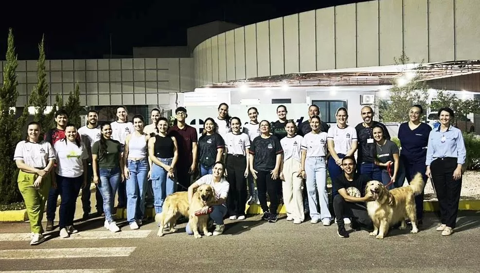 Hospital São Lucas e Unilasalle implantam projeto de terapia assistida por animais