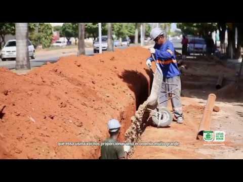Obras sistema de esgotamento sanitário bairro Menino Deus