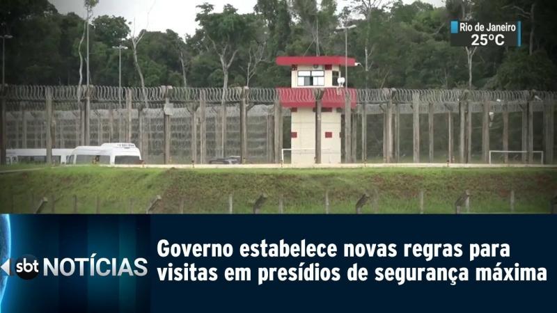 Novas regras para visitas em presídios de segurança máxima