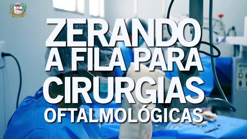 Mutirão de cirurgias de pterígio