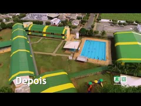 Antes e Depois Escola Caminho para o Futuro