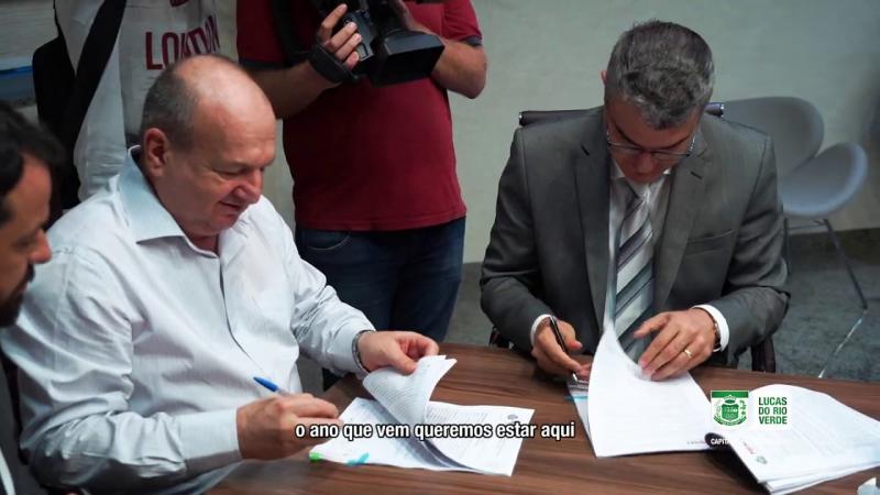 Convênio para construção da nova sede da Promotoria