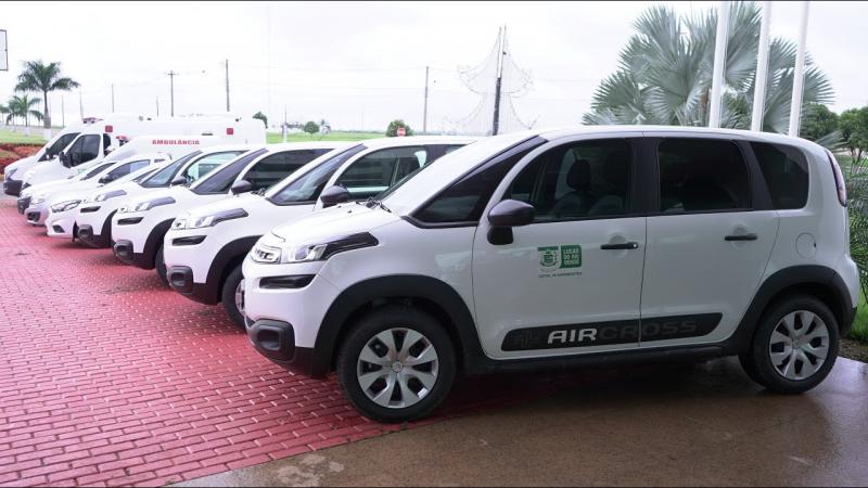 Entrega de veículos para Saúde