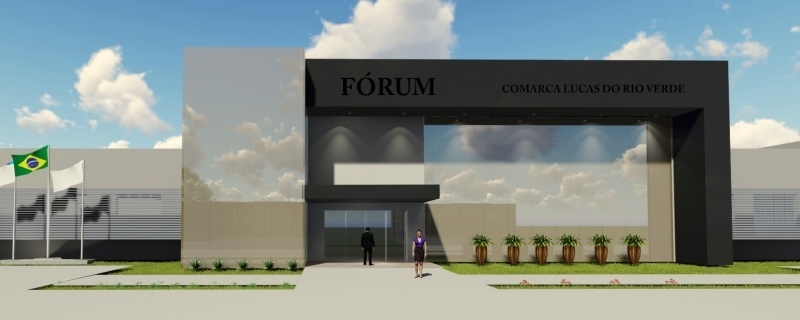 TJMT Lança projeto do novo fórum de Lucas do Rio Verde